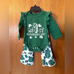 🍀NEW🍀 St. Patrick's Day Baby Outfit